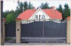 Распашные ворота в Оренбурге